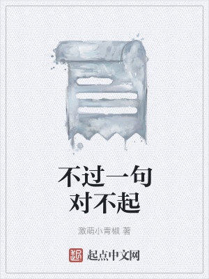不过一句对不起