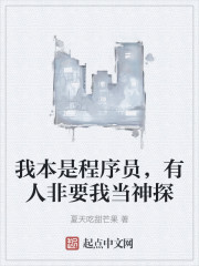 我本是程序员，有人非要我当神探