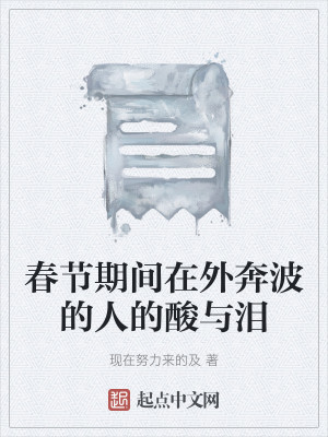 春节期间在外奔波的人的酸与泪